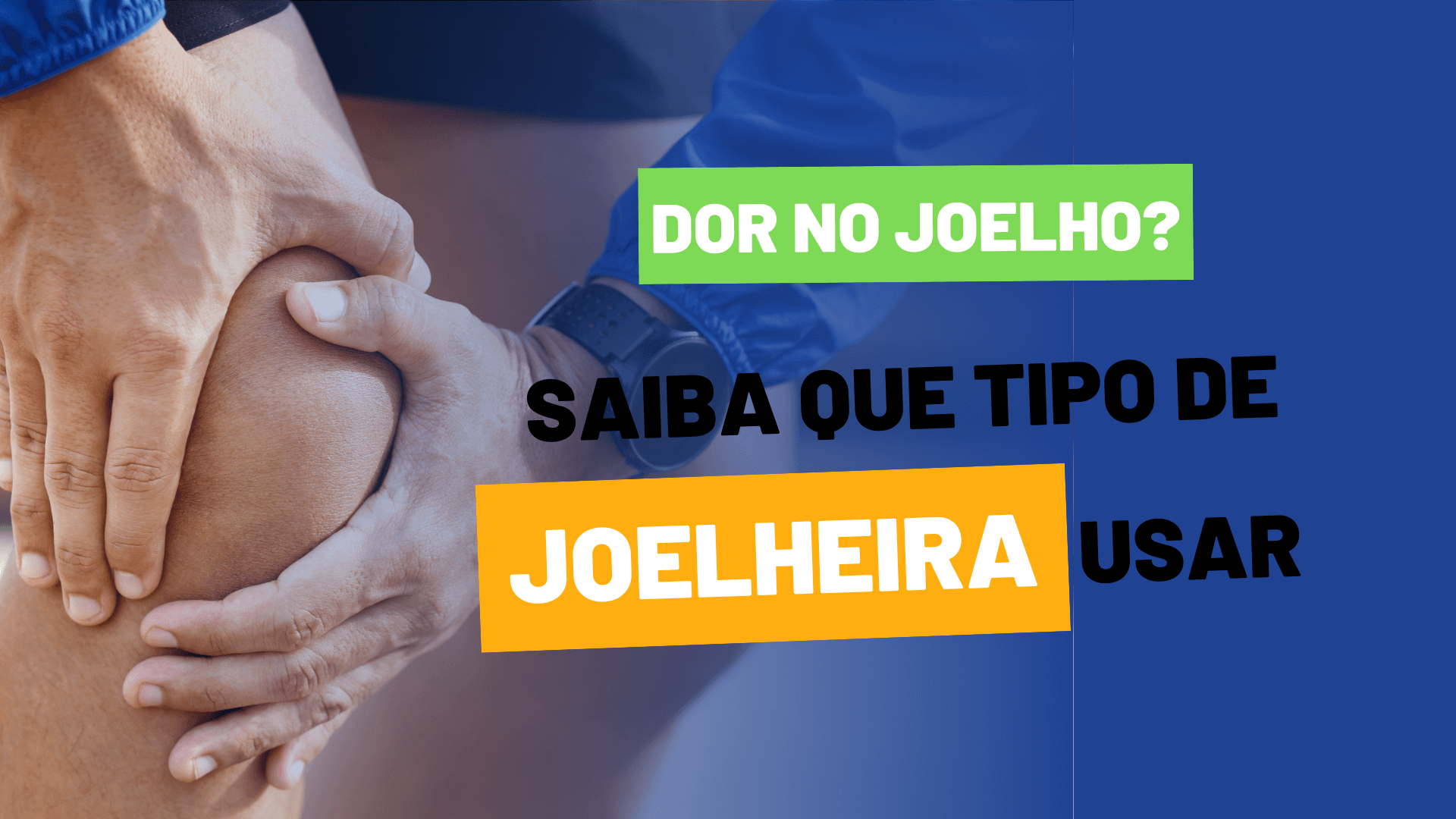 Que tipo de joelheira usar para dor no joelho? A Ada Medical responde