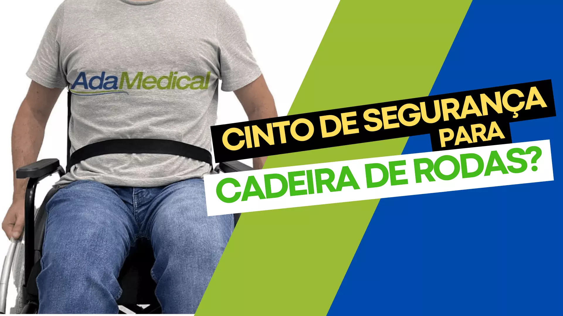 Cintos de segurança para cadeira de rodas: importância e funcionalidade