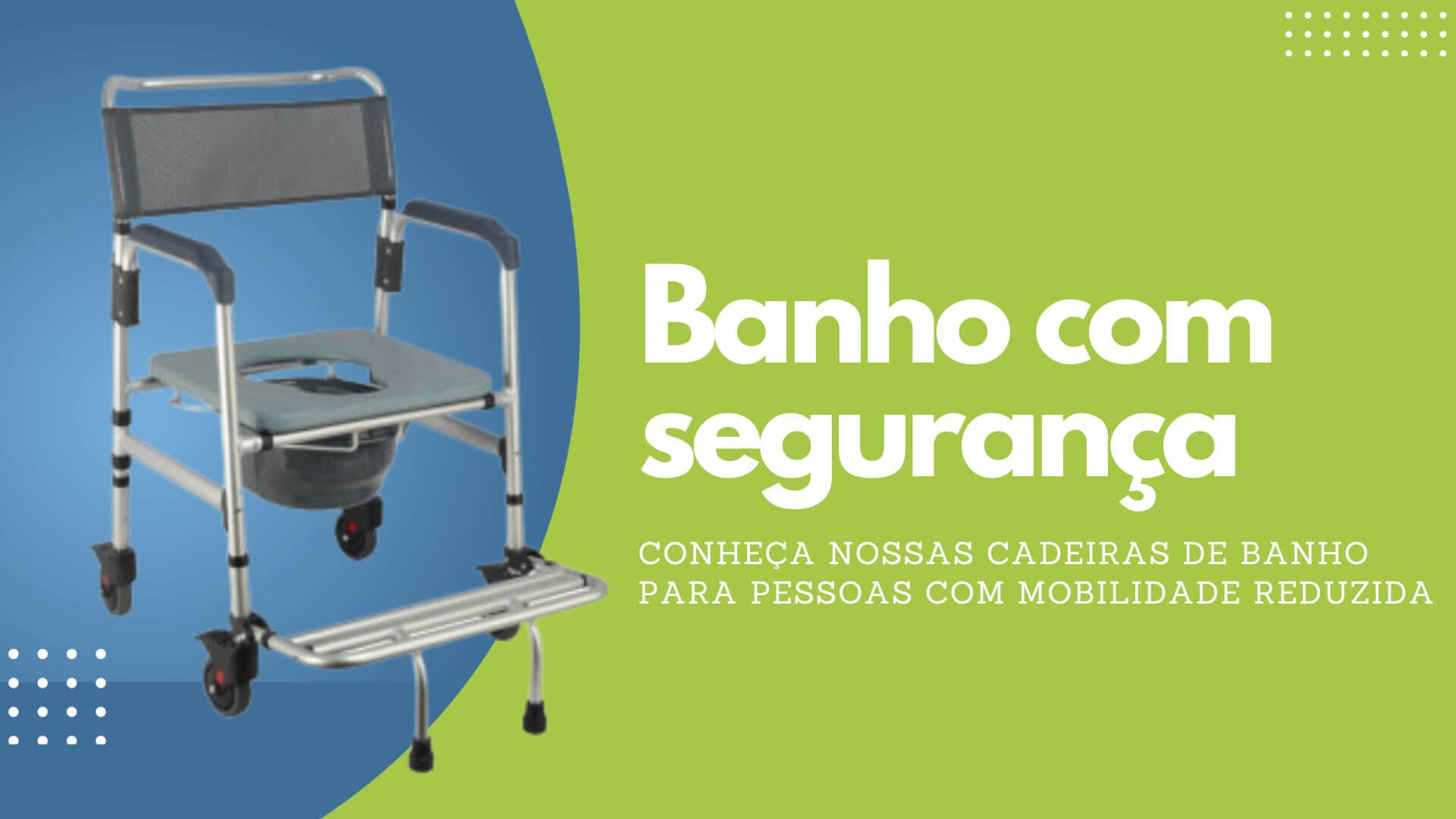 Cadeiras de banho para obesos: segurança e conforto garantidos