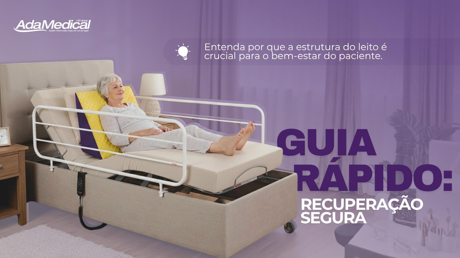 Como preparar o ambiente ideal para recuperação com produtos hospitalares em casa?